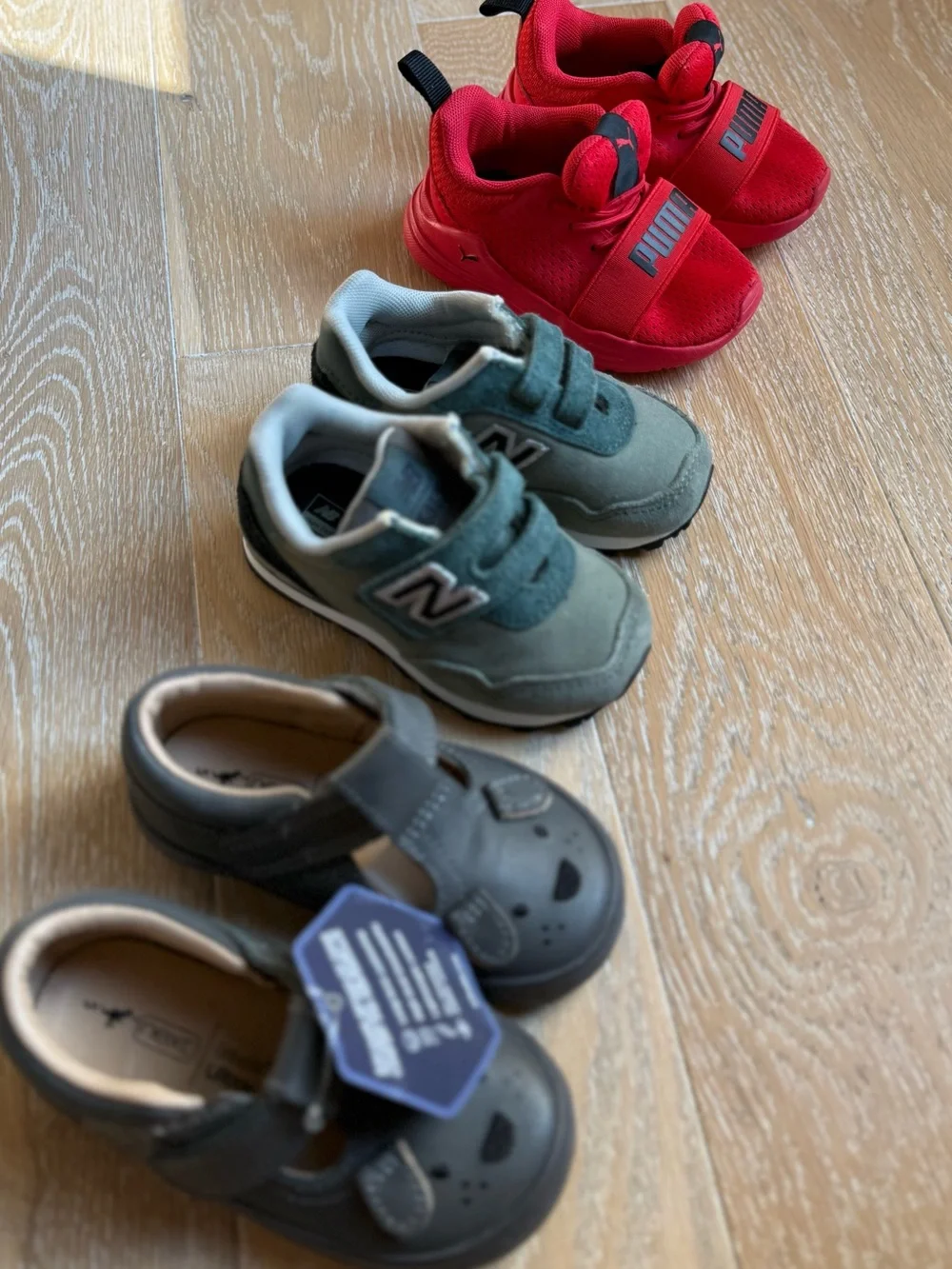 Shoes kids set puma next new balance